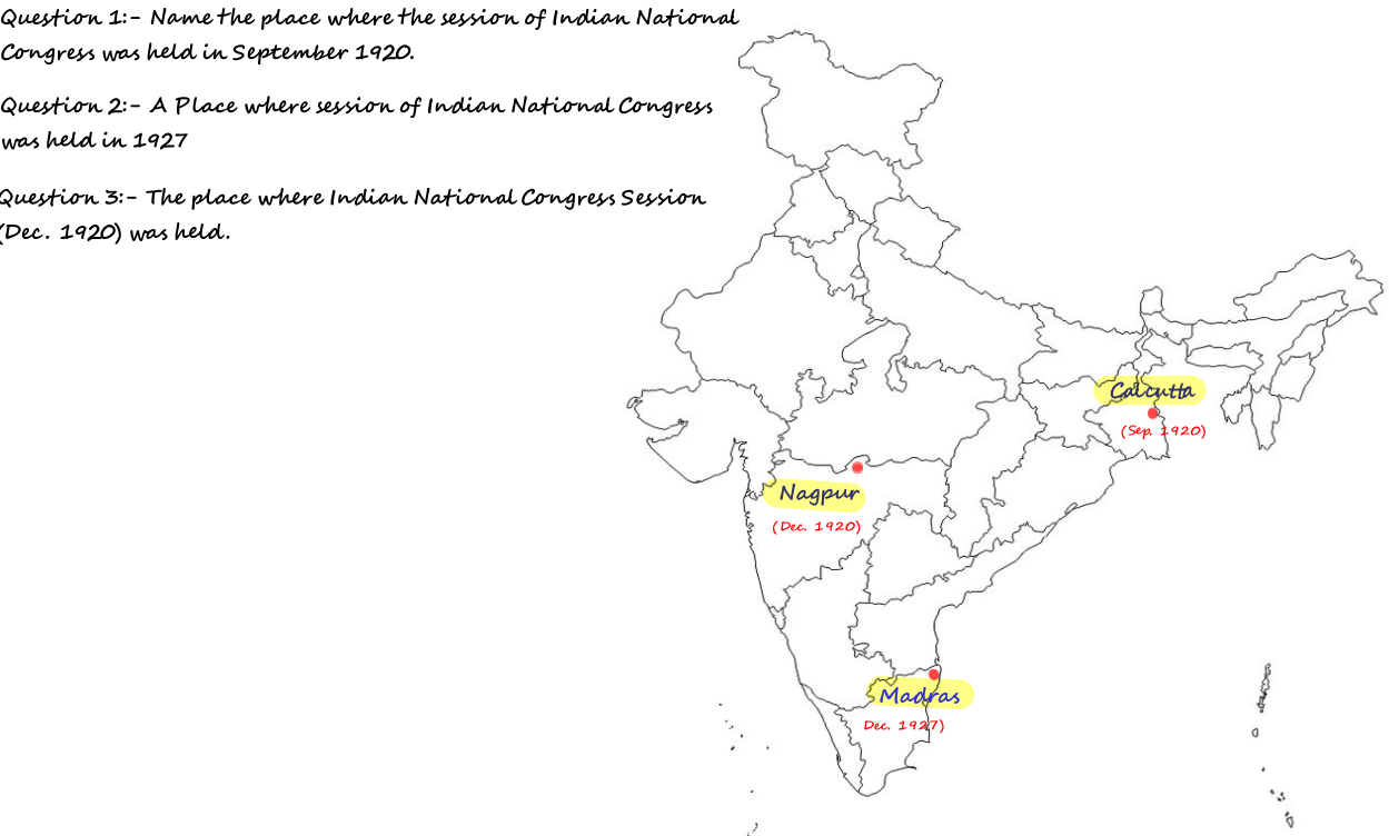 Maps And Related Important Questions For Class Th