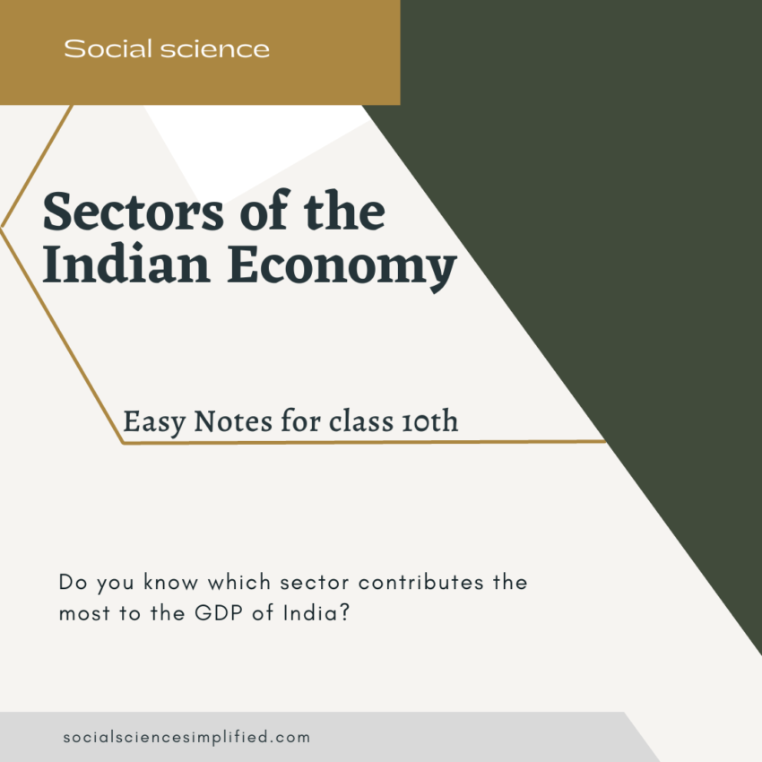 Easy Notes of Economics (Chapter 2) for class 10th