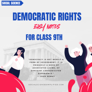 Democratic Rights (Easy Notes)