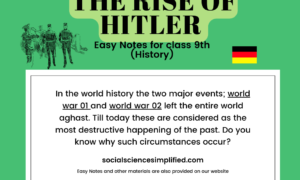 Easy Notes for class 9th (History)