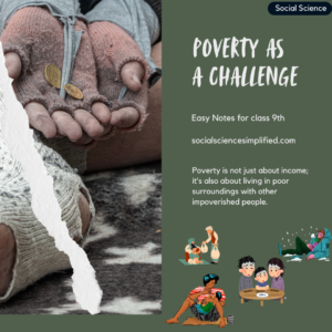 Poverty as a challenge