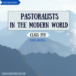 Pastoralists in the modern World