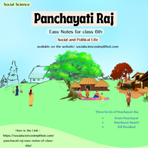 Panchayati Raj (Easy Notes for class 6th) Civics